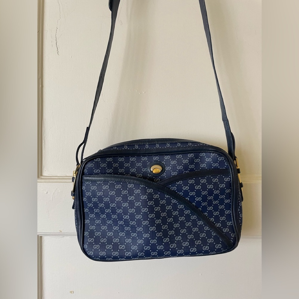 GUCCI Shoulder Bag  Micro GG 70s Vintage Crossbody/Shoulder Bag